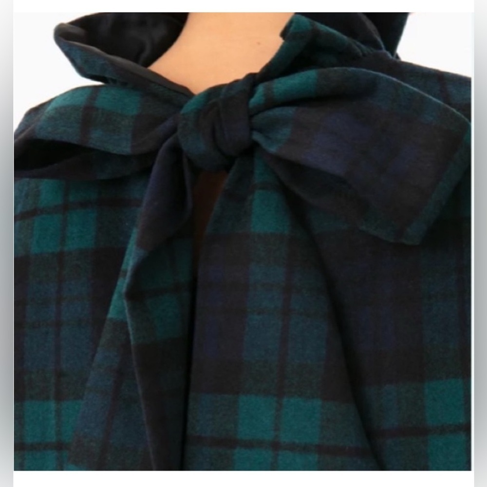 TUCKERNUCK Blackwatch Plaid Faye Blouse M - Picture 3 of 11